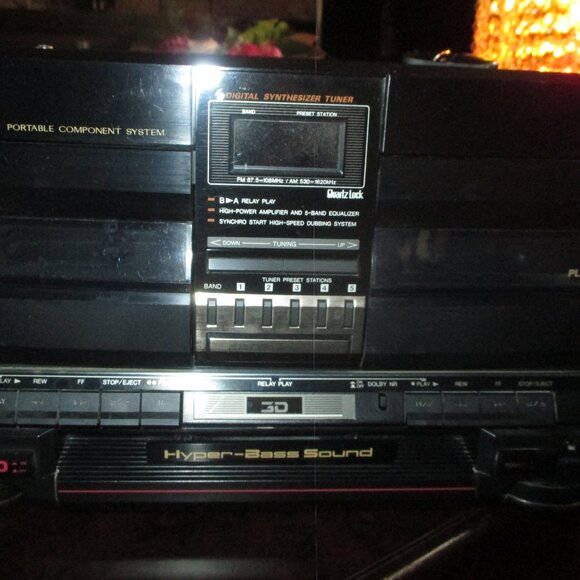 JVC Portable Component System/PC-V77 - Picture 7 of 16